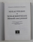 NICOLAE TITULESCU - NICOLAE RACOVICEANU - MARTURIILE UNEI PRIETENII , culegere de documente de EMIL PAUNESCU ...GEORGE G. POTRA , 2003 , DEDICATIE*