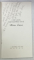 NICU ENEA , RETROSPECTIVA , CATALOG DE EXPOZITIE , 1965, DEDICATIA  LUI NICU ENEA CATRE ION JALEA *