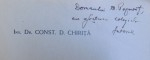 NISIPURILE DELA HANUL - CONACHI DIN PUNCT DE VEDERE NATURALIST SI FORESTIER de CONST. D. CHIRITA , 1938, DEDICATIE*