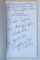 NOI DOI SI ATAT , PUSA ROTH IN DIALOG CU EUGEN CRISTEA si CRISTINA DELEANU , 2014 , DEDICATIE *