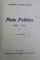 NOTE POLITICE VOL V 1897-1924 de ALEXANDRU MARGHILOMAN , 1927