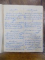 Note si insemnari din tristul refugiu trait pe pamantul Tarei Moldovenesti, Caiet manuscris 1916-1918