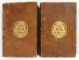NOUVEL ABREGE CHRONOLOGIQUE DE L 'HISTOIRE D ' ANGLETERRE , DEUX VOLUMES , 1751