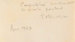 O PICATURA DE PARFUM ... de TUDOR MAINESCU , CONTINE DEDICATIA AUTORULUI, 1929