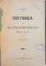 ODYSSEA SI BATHRACHOMYOMACHIA de OMER, TRADUCERE IN PROZA de J. CARAGIANI, 1876