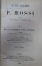 OEUVRES COMPLETES DE P. ROSSI , COURS D' ECONOMIE POLITIQUE , QUATRE VOLUMES , 1865