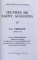 OEUVRES DE SAINT AUGUSTIN , VOL. XV - XVI , 2eme SERIE : DIEU ET SON OEUVRE  - LA TRINITE ,  1997