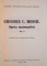 OPERA MATEMATICA, VOL. II de GRIGORE C. MOISIL, 1980