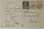 ORASTIE , RAU PRIN PADURE , CARTE POSTALA ILUSTRATA , 1925