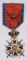 ORDINUL ' COROANA ROMANIEI ' IN GRAD DE CAVALER CU SPADE , MODEL DE RAZBOI , 14 MARTIE 1881