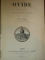 OVIDE. OEUVRES COMPLETES AVEC LA TRADUCTION EN FRANCAIS PUBLIEES SOUS LA DIRECTION DE M. NISARD  1861