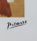Pablo Picasso (1881-1973) - Homme assis, Cromolitografie