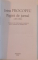 PAGINI DE JURNAL , 1891 - 1950 de IRINA PROCOPIU , 2016
