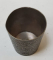 PAHAR DIN METAL CU INTARSIE DE ALAMA SI ARGINT, IRAN , SECOL 19