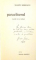 PARACLISERUL de MARIN SORESCU , 1970 DEDICATIE*