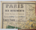 PARIS MONUMENTAL , MONUMENTS , MUSEES , ATTRACTIONS , 1926 , CONTINE HARTA