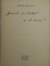 '' PASUL UMBRELOR SI AL VECIEI '' de EUGENIU SPERANTIA , poezii , 1930