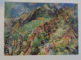 PAYSAGES, VOL. I, SIX REPRODUCTIONS DE SES OEUVRES EN COULEURS, LYON / VIENNE, CHAMONIX, LE MONT - BLANC / LE PONT - CHARLES A PRAGUE, TERRASSE A RICHMOND / LE TOURBILLON (SION) de KOKOSCHKA