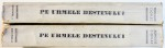 PE URMELE DESTINULUI  - O GOANA IN JUR DE SINE INSUSI  - ROMAN de ROMULUS CIOFLEC , VOL. I - II , EDITIE INTREBELICA