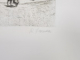 PEISAJ URBAN , PIATETA , BISERICA CATOLICA PE DEAL  - GRAVURA PE METAL , SEMNATA CU INITIALELE LR , STANGA JOS , DATATA 1928