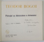 PEISAJUL CA DIMENSIUNE A LIRISMULUI de TEODOR BOGOI , 1983 *DEDICATIE