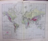 PETIT ATLAS DE LA TERRE (MOINS L'EUROPE) par E. LEVASSEUR (1892)