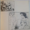 PICASSO , DESSINS 1966-1967 , GALERIE LOUISE LEIRIS 23 MARS 1968