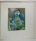 PICASSO , LES DAMES DE MOUGINS , texte de HELENE PARMELIN , CONTINE O GRAVURA ORIGINALA SEMNATA DE ARTIST , 1964