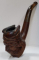 PIPA DE INFANTERIST FRANCEZ, SCULPTATA CU SIMBOL GALIC