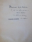 PODGORIA ROMANA. CONSIDERATIUNI ANTHROPOGEOGRAFICE de MARIN POPESCU-SPINENI, CONTINE DEDICATIA AUTORULUI  1945