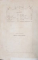 POESII POPULARE ALE ROMANILOR, ADUNATE SI INTOCMITE DE VASILE ALECSANDRI - BUCURESTI, 1866