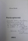 POEZIA OPTZECISTA de MIRCEA BARSILA , 2022 , DEDICATIE *
