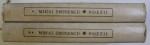 POEZII de MIHAI EMINESCU , VOLUMELE I - II , editie critica de D . MURARASU , 1970