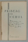 PRIBEAG CU CERUL , MANIFEST , versuri de ROMAN BOCA , 1935 , DEDICATIE *