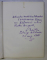 RAMURI 75 (1905-1980) , EXEMPLAR NUMEROTAT DE LA 1-1003 (NR. 537) , DEDICATIE* (F. NESTOR)