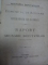 RAPORT PRESINTAT ADUNARII DEPUTATILOR MARTE 1877  BUCURESCI 1877