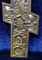 Rastignirea lui Iisus, Crucifix din bronz cu email, Rusia sfarsit secol XIX