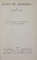 RAYS OF MEMORY by MARCU BEZA  1929, DEDICATIE*