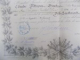 Regatul Romaniei, Ministerul de Resbel, Brevet 1884 semnat I. C. Bratianu