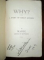 REGINA MARIA, WHY, A STORY OF GREAT LONGING, STOCKHOLM, 1923 CU DEDICATIE