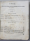 REGULAMENTUL ORGANIC / REGULAMENT OSTASESC, EDITIA I - BUCURESTI, 1832