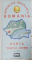 REPUBLICA SOCIALISTA ROMANIA , HARTA TURISTICA - RUTIERA , SCARA 1 : 850.000 , TIPARITA 1979