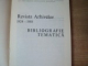 REVISTA ARHIVELOR 1924 - 1985 , BIBLIOGRAFIE TEMATICA , Bucuresti 1988