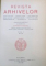REVISTA ARHIVELOR SUB INGRIJIREA D-LUI CONSTANTIN MOISIL , VOL I ,  ANUL II , NR. 3 , 1926