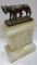 ROMULUS SI REMUS, STATUETA DIN BRONZ, SECOL XX