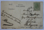 SALUTARI DIN BUZAU  - PALATUL COMUNAL , CARTE POSTALA ILUSTRATA , MONOCROMA, CIRCULATA , INCEPUT DE SECOL XX