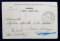 SALUTARI DIN ROMANIA - PORTUL CONSTANTA , CARTE POSTALA ILUSTRATA , MONOCROMA, CIRCULATA , CLASICA , DATATA 1901 , PREZINTA URME DE UZURA *