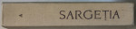 SARGETIA  - SERIA ' ACTA MUSEI DEVENSIS ' , redactor de carte PETRE TIRAU , 1968
