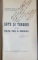SATE SI TARGURI DE PE INALTUL PODIS AL DOROHOIULUI de DIMITRIE URZICA , 1928 , DEDICATIE *