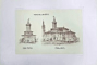 SCOALA DE ARHITECTURA, MONUMENTE NATIONALE DIN ROMANIA, 2 VOL de ARH. I. D. E. TRAIANESCU si G. PLACINTARU - BUCURESTI, 1923